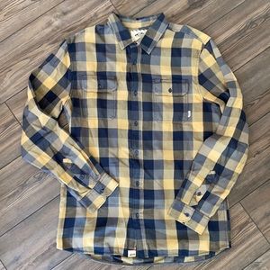 Men’s Vans flannel button down